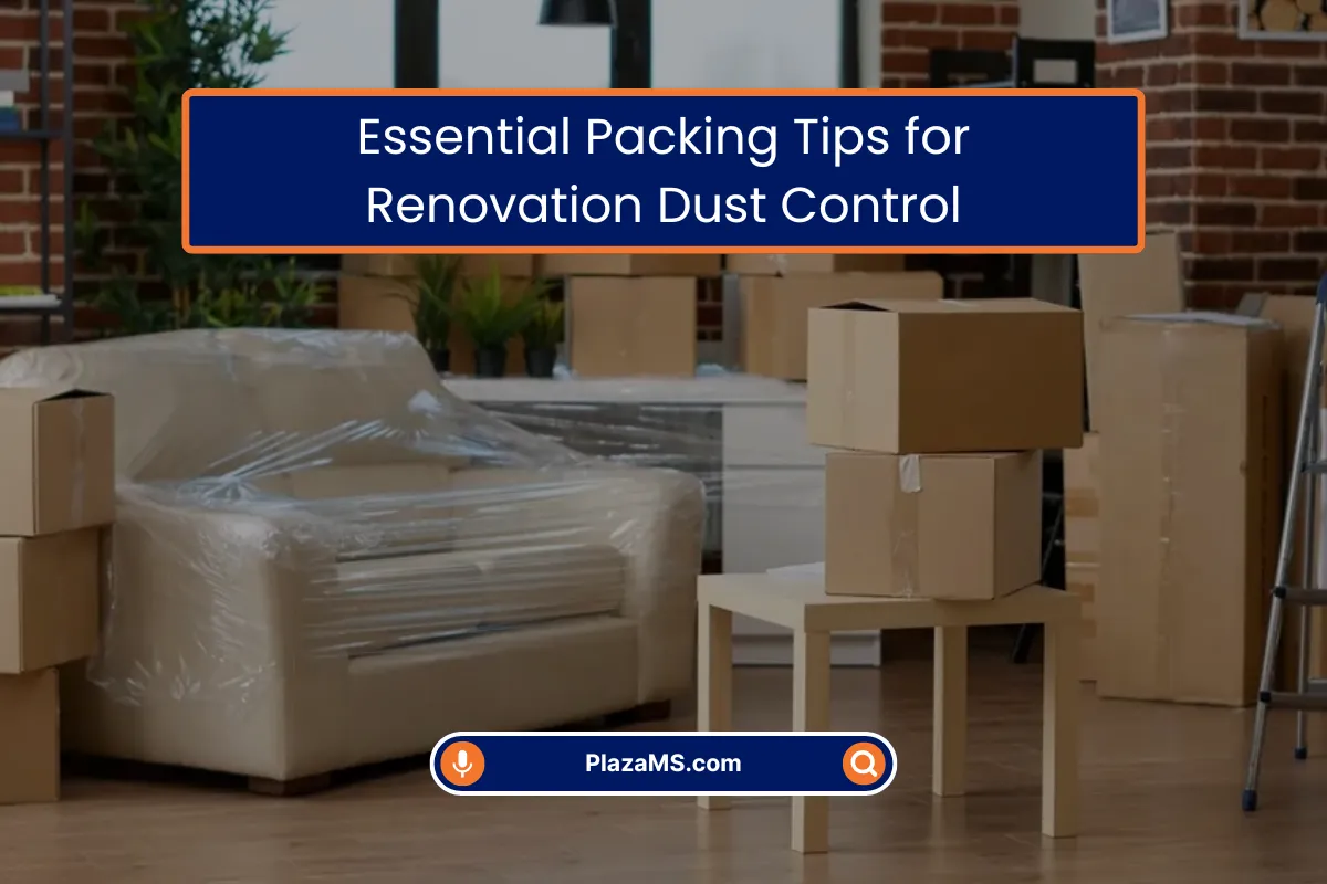 Packing Tips for Renovation Dust Packing Tips for Renovation Dust