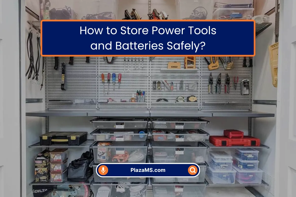 How to Store Power Tools Safely