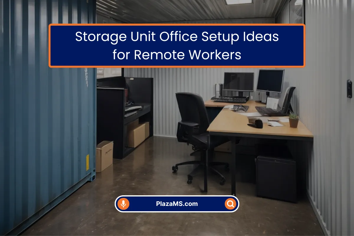 Ideas For Storage Unit Office Setup Ideas For Storage Unit Office Setup