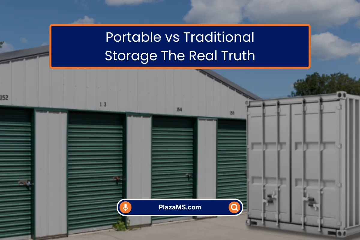 Portable vs Traditional Storage Portable vs Traditional Storage