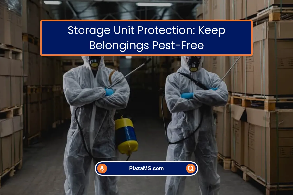 Storage Unit Protection Keep Things Pest-Free