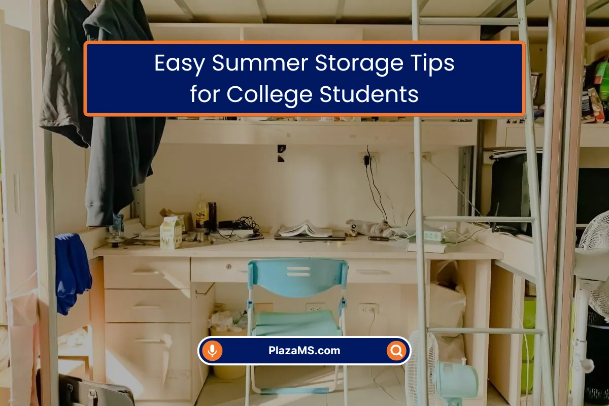 Summer Storage Tips for College Students