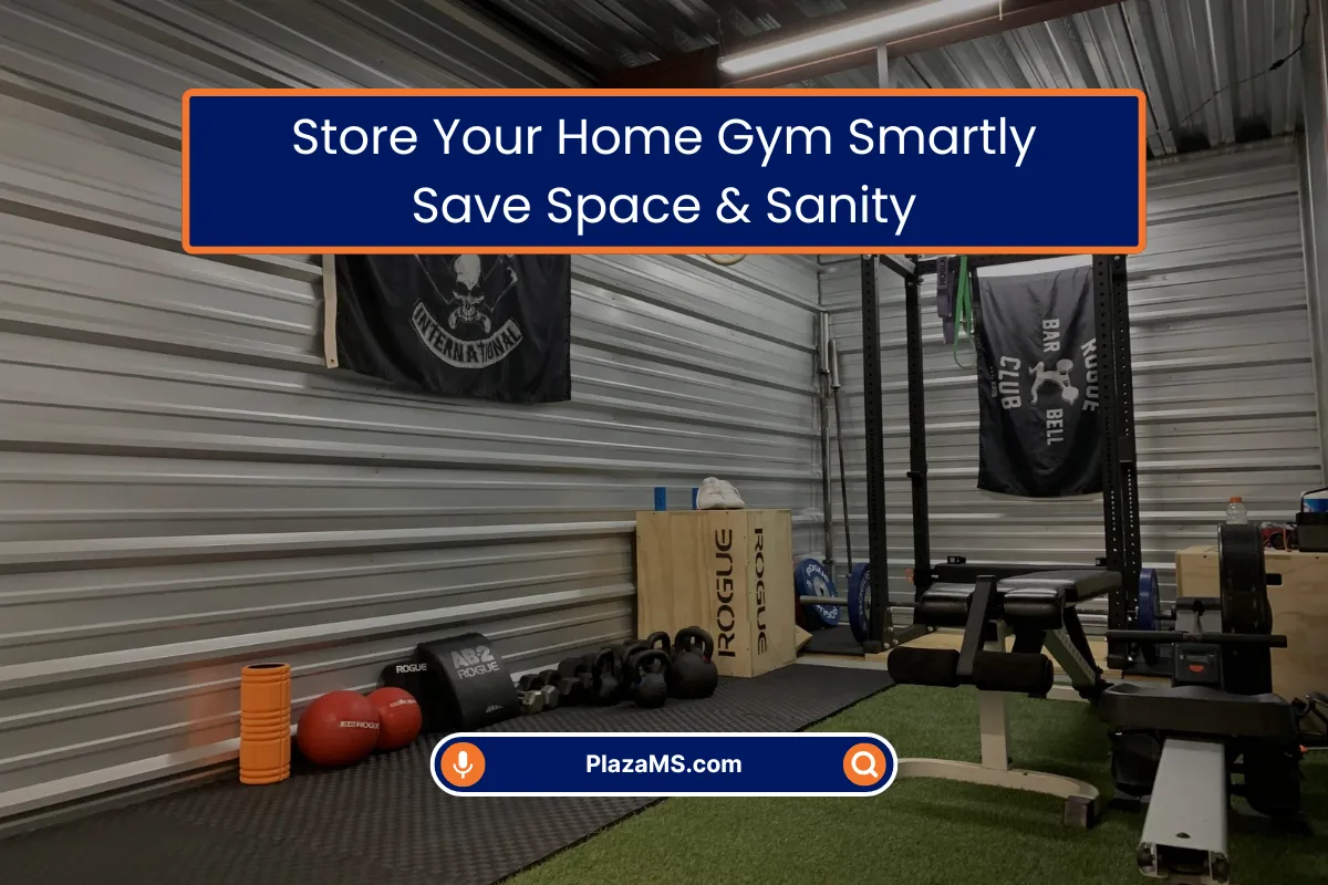 Store Your Gym Smartly Save Space & Sanity Store Your Gym Smartly Save Space & Sanity