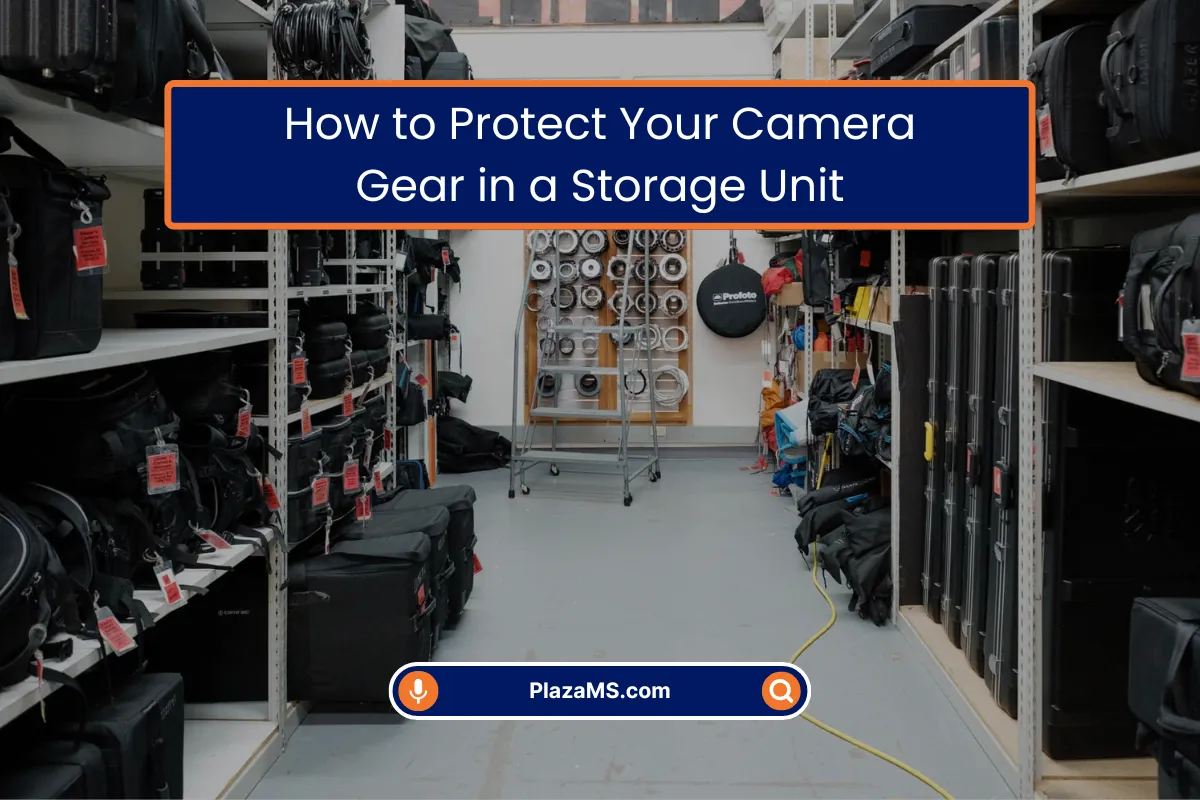 Protect Your Camera Gear in a Storage Unit