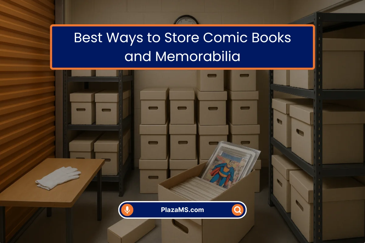 Comic and Memorabilia Storage Made Simple