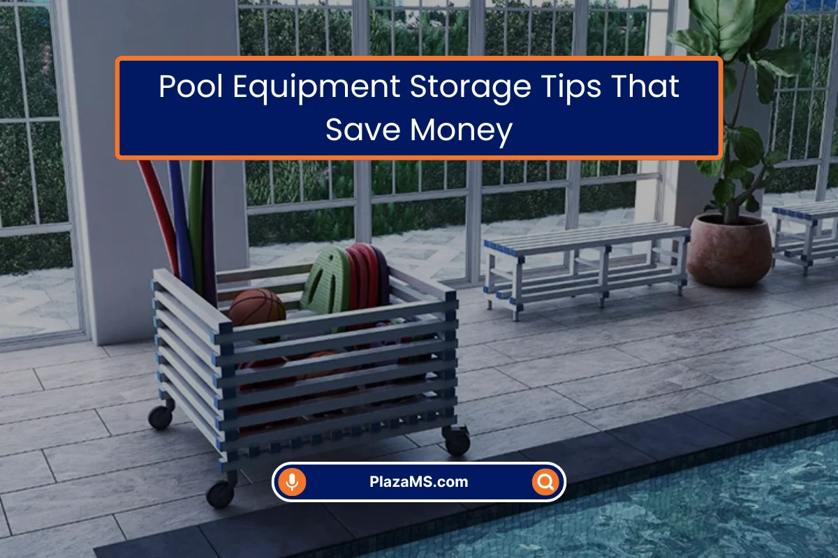 Safe Pool Equipment Storage for Winter Months
